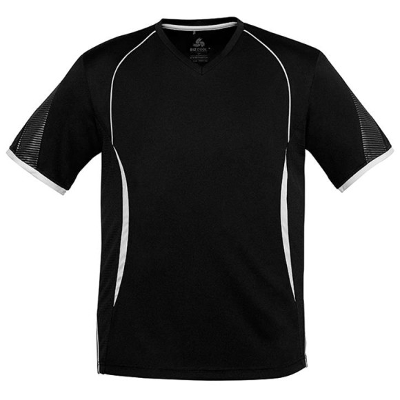 Kids Razor Tee T406KS Black White